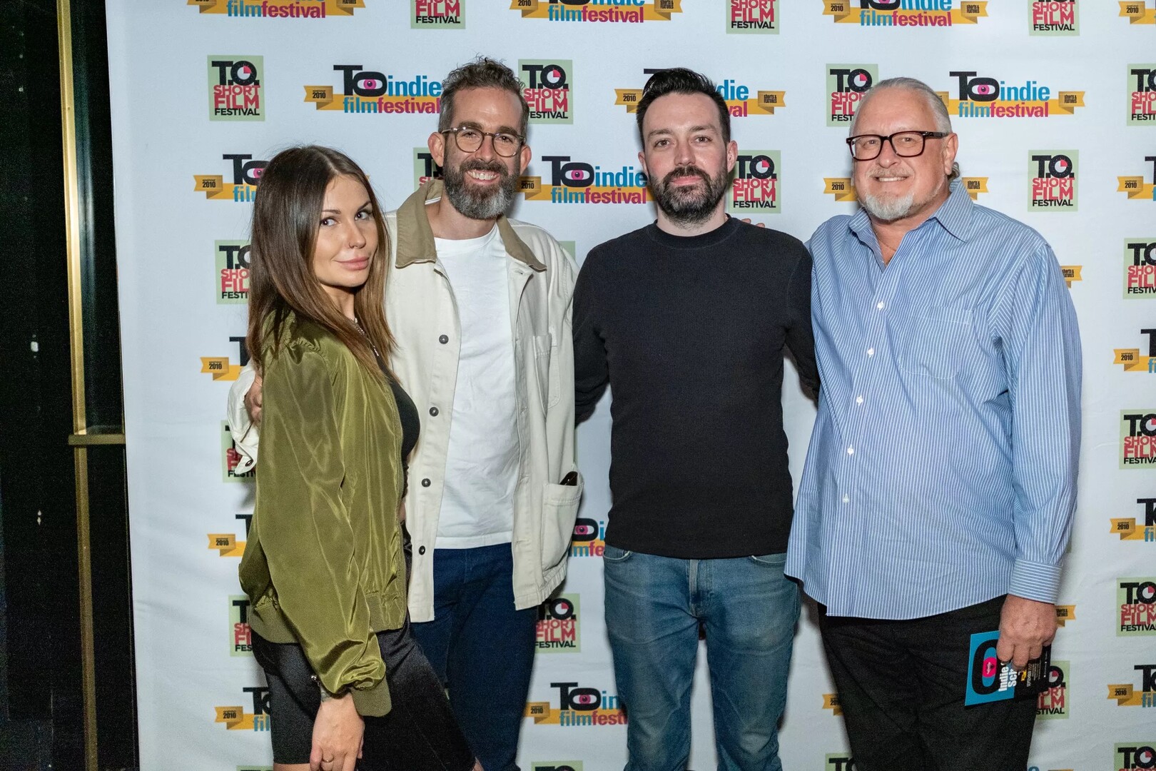 Filmmakers at the festival